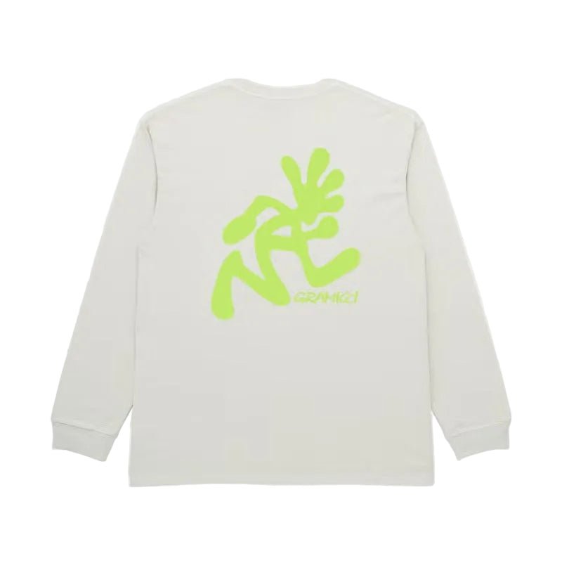 Gramicci Running Man L/S Tee Natural Pigment - Merchant Menswear