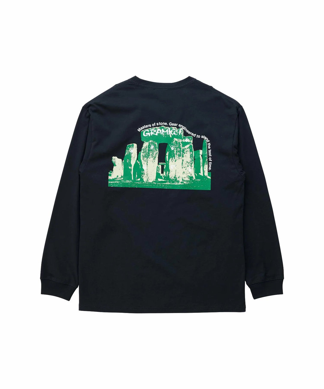 Gramicci Stonehenge L/S Tee Vintage Black - Merchant Menswear