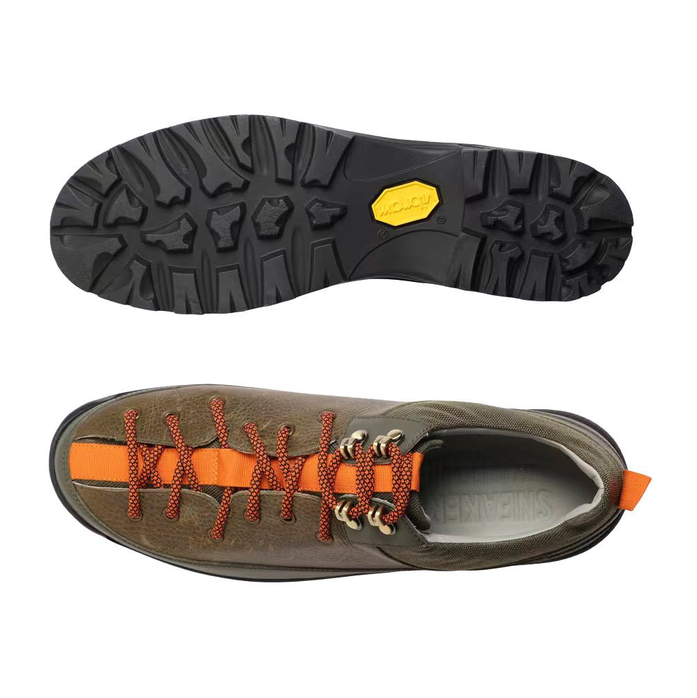 Grenson Sneaker 70 Khaki Grain - Merchant Menswear