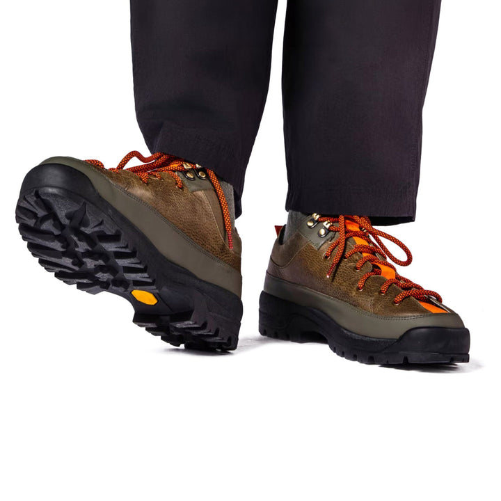 Grenson Sneaker 70 Khaki Grain - Merchant Menswear