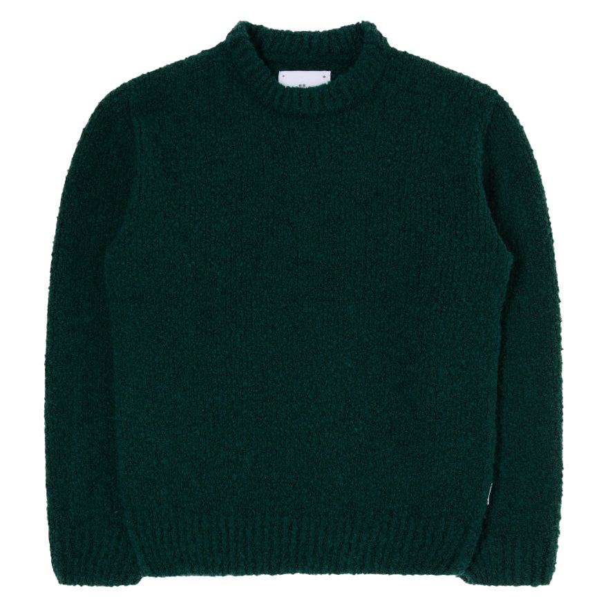 Dun Textured Sweater Pine needle