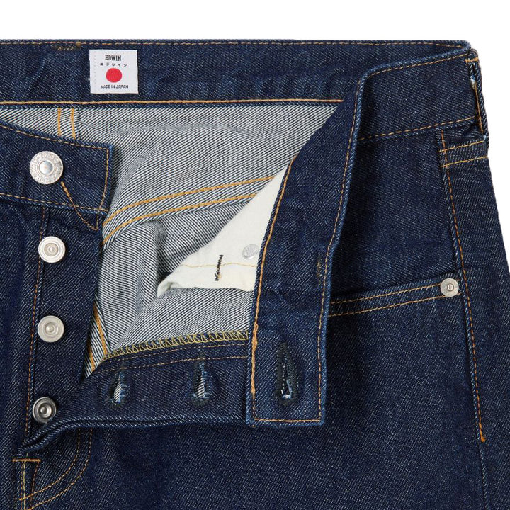 Regular Tapered Kaihara Denim Blue Rinsed