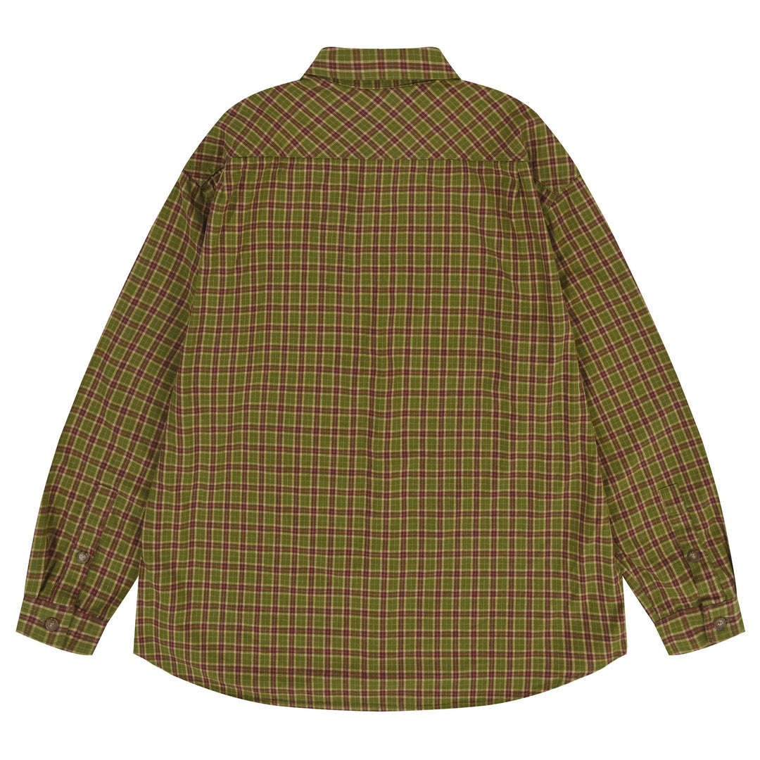 Kappy Design Nomad Plaid Shirt Green - Merchant Menswear