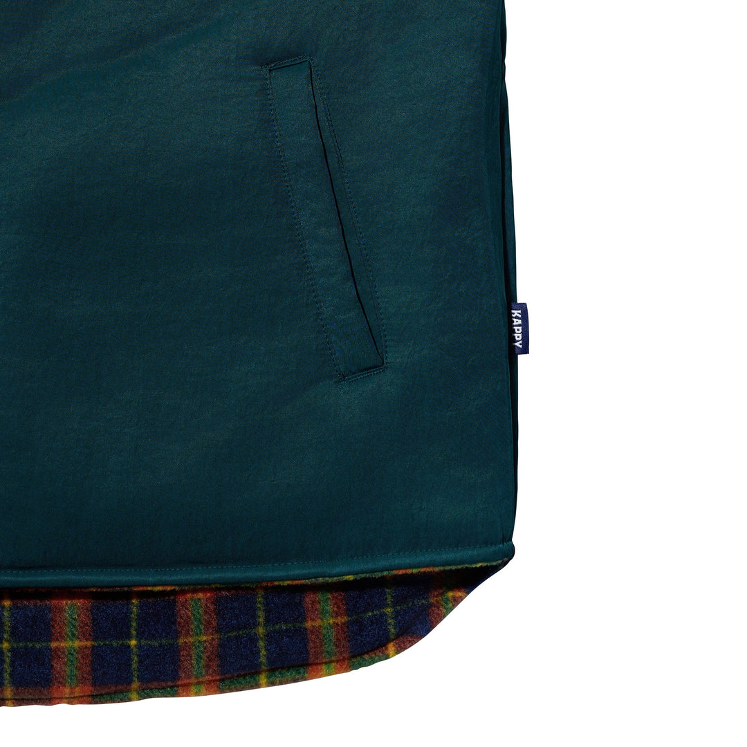 Kappy Design Reversible Vest Green - Merchant Menswear