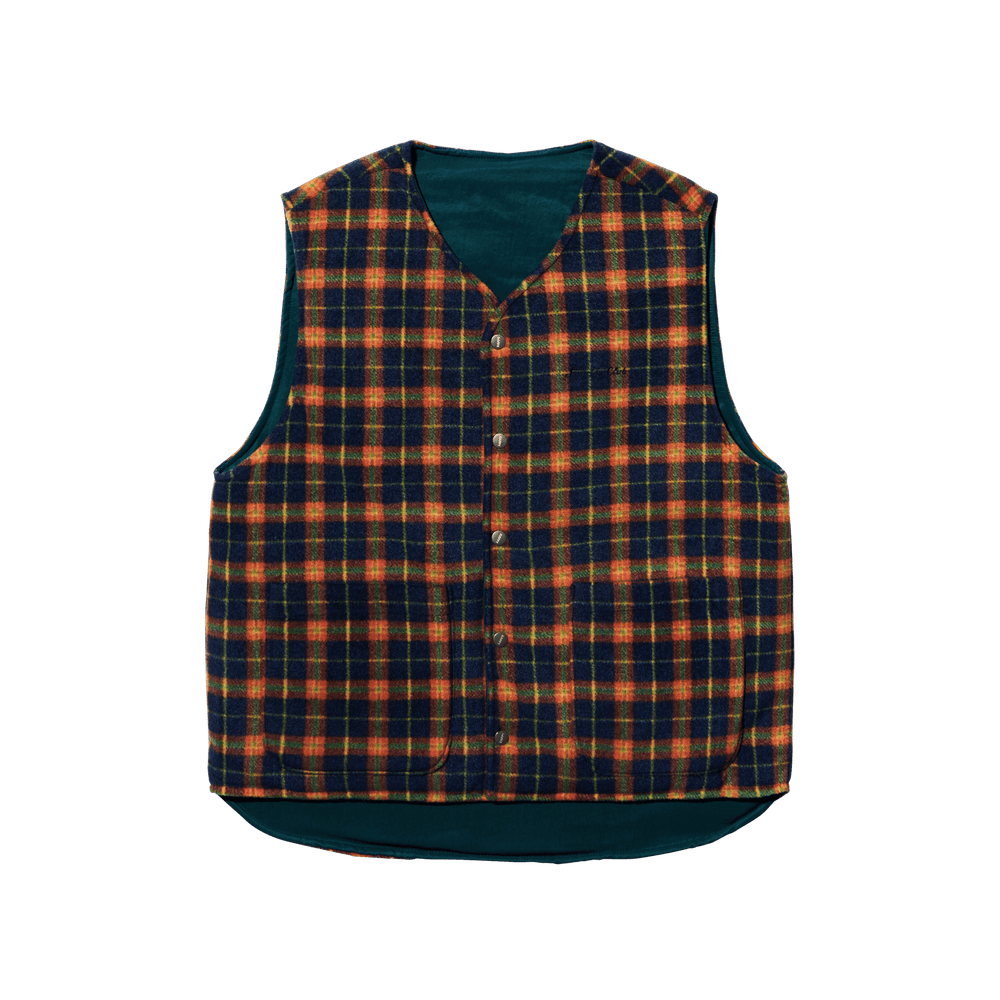 Kappy Design Reversible Vest Green - Merchant Menswear