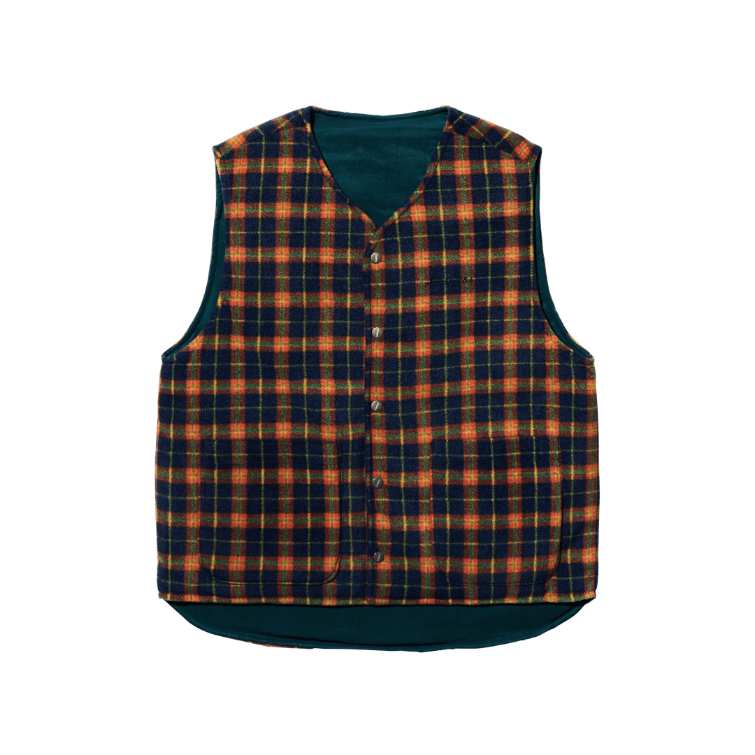 Kappy Design Reversible Vest Green - Merchant Menswear