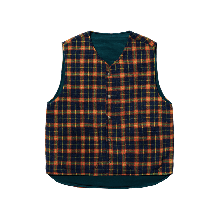 Kappy Design Reversible Vest Green - Merchant Menswear