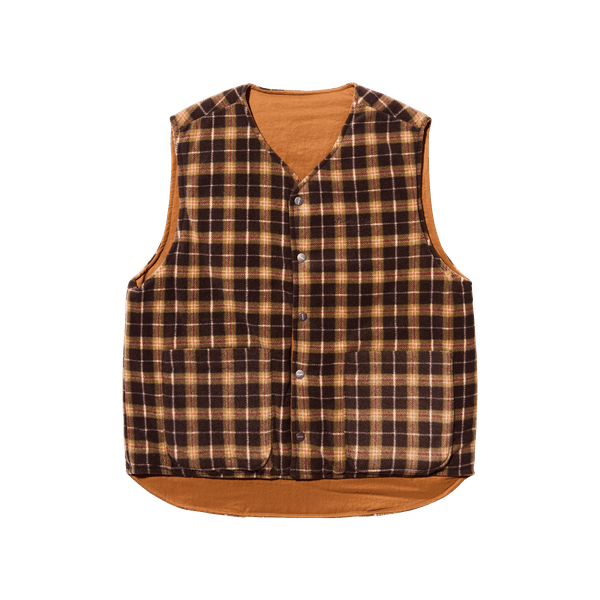 Kappy Design Reversible Vest Orange - Merchant Menswear