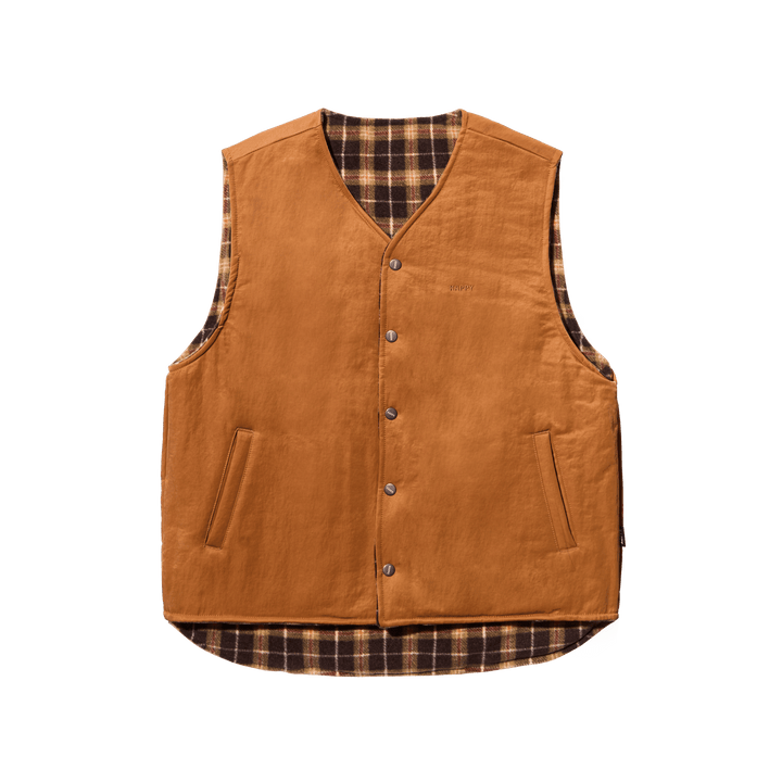 Kappy Design Reversible Vest Orange - Merchant Menswear