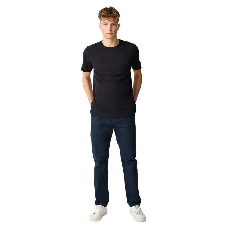 Knowledge Cotton Apparel Chuck Twill Pants Total Eclipse - Merchant Menswear