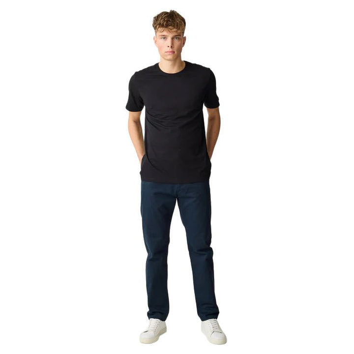 Knowledge Cotton Apparel Chuck Twill Pants Total Eclipse - Merchant Menswear