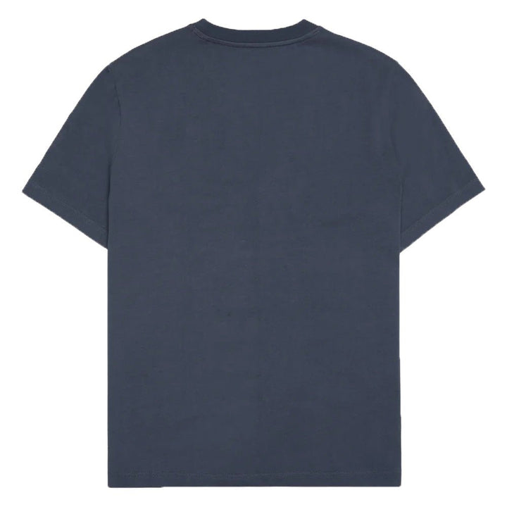 Knowledge Cotton Apparel Knowledge Print Organic Cotton Tee Vintage Indigo - Merchant Menswear