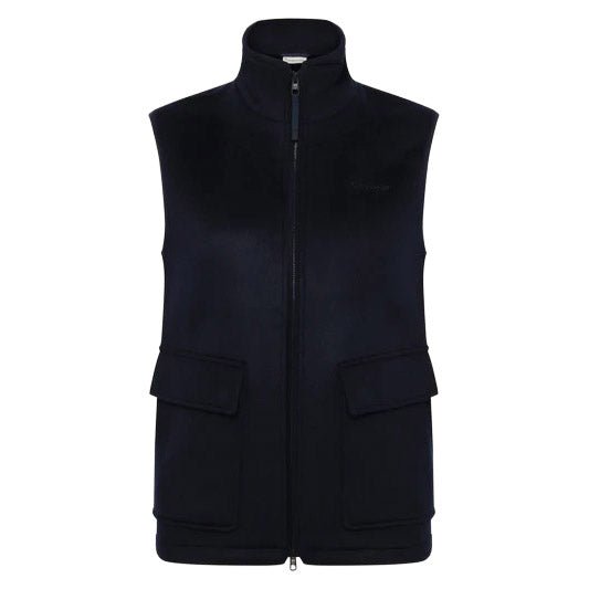 Knowledge Cotton Apparel Merino Wool Vest Night Sky - Merchant Menswear