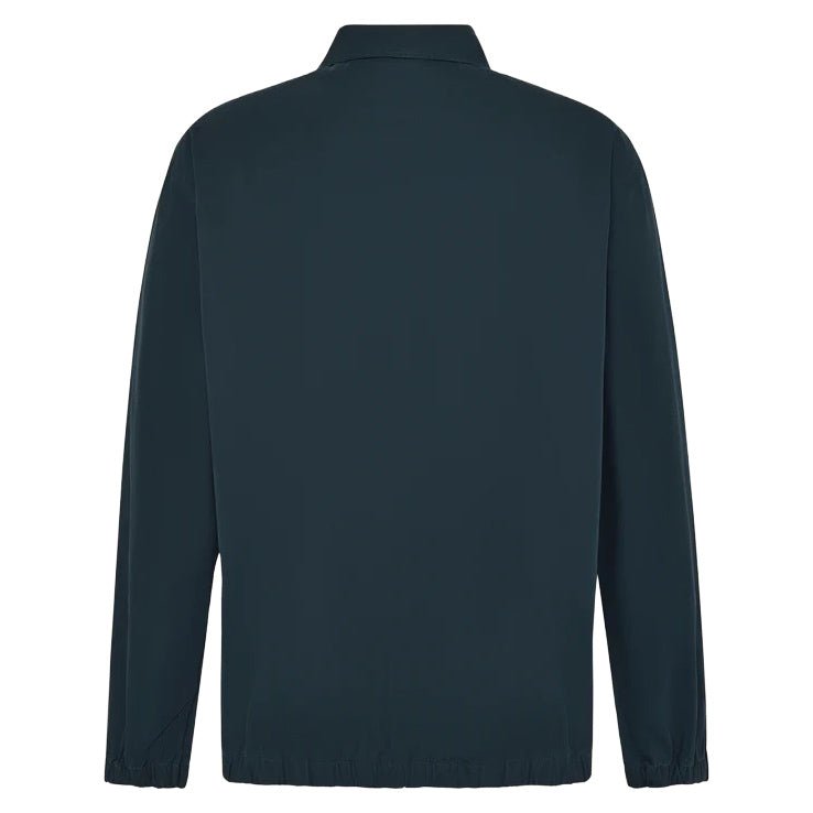 Knowledge Cotton Apparel Organic Cotton Zip Jacket Total Eclipse - Merchant Menswear