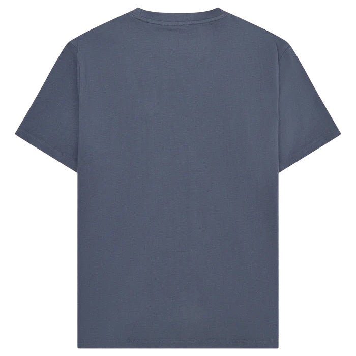 Knowledge Cotton Apparel Regenerative Cotton Print Tee Vintage Indigo - Merchant Menswear