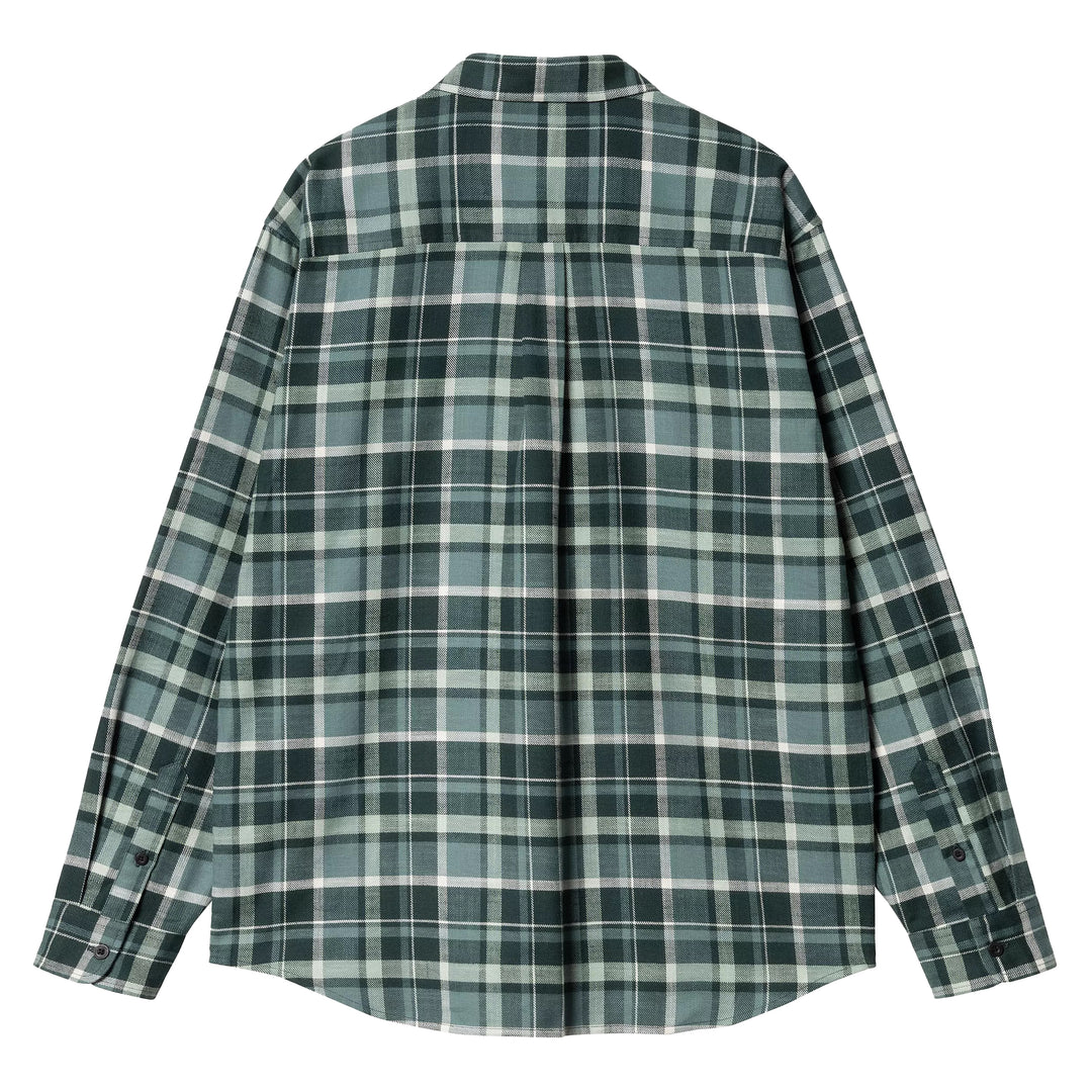 Fendrick Check Shirt Deep Lagoon