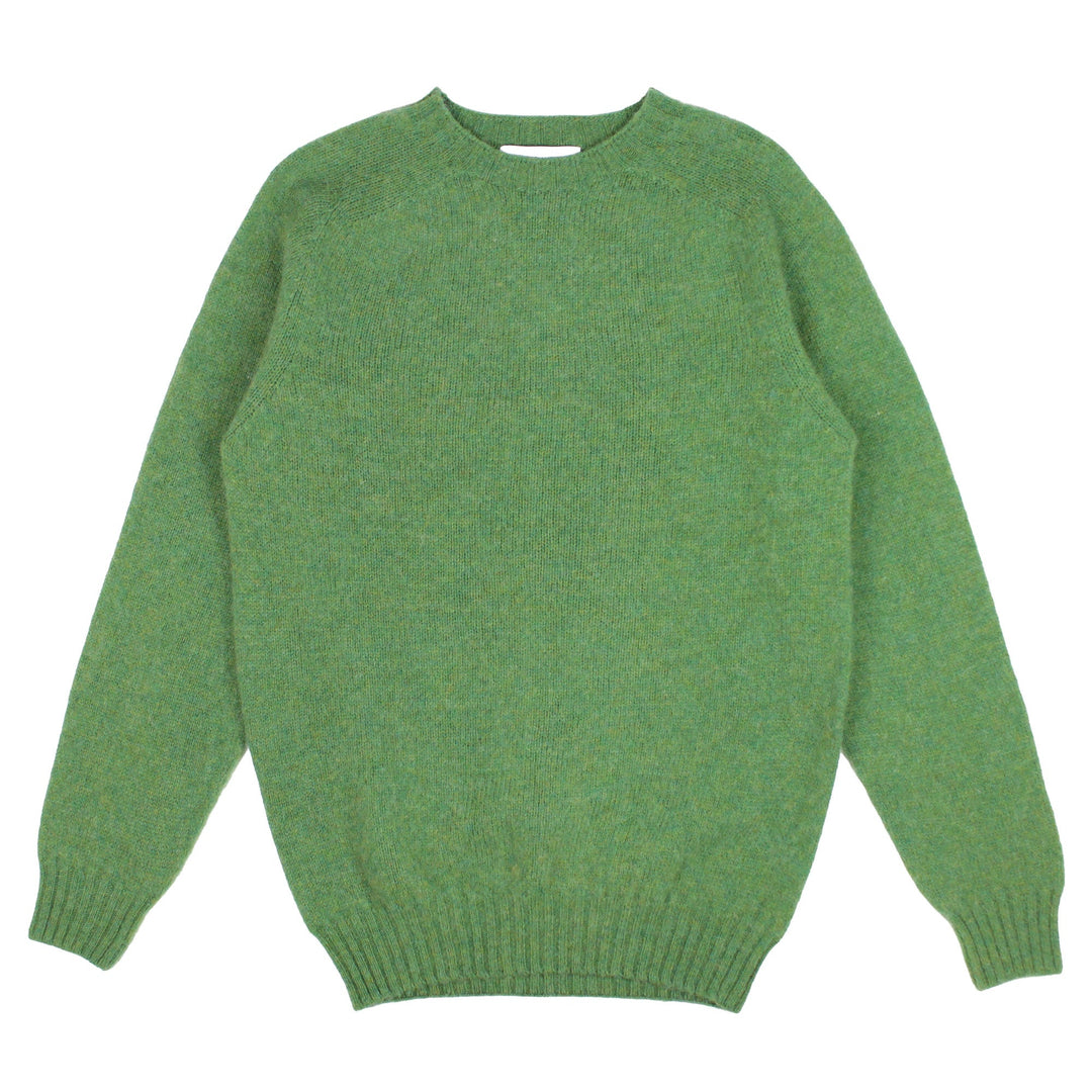 Merchant Menswear Shaggy Brushed Crew Knit Baize - Merchant Menswear