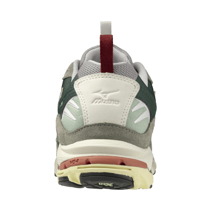 Mizuno Wave Rider 10 Premium Opal Grey / Pristine / Bistro Green - Merchant Menswear