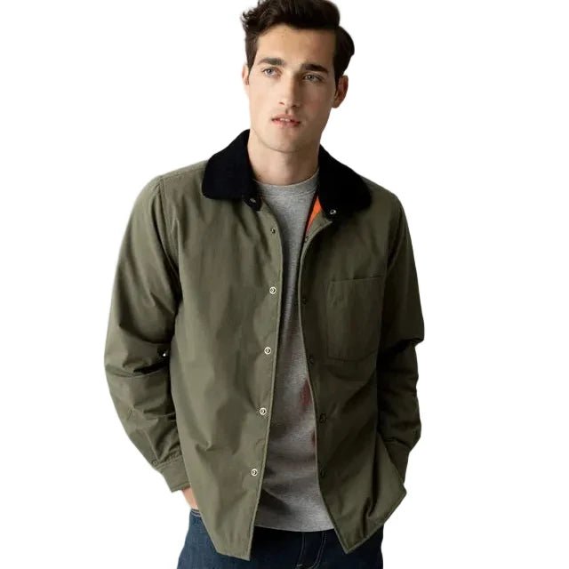 Mos Mosh Gallery Callum Jacket Olive Night - Merchant Menswear