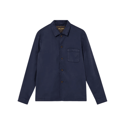 Mos Mosh Gallery Conor Darwin Overshirt Total Eclipse - Merchant Menswear