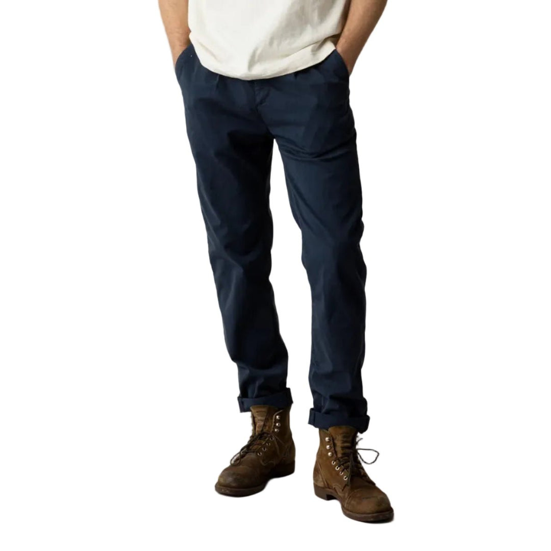 Mos Mosh Gallery Jones All Day Pant Salute Navy - Merchant Menswear