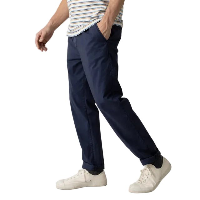 Mos Mosh Gallery Jones Darwin Pant Total Eclipse - Merchant Menswear