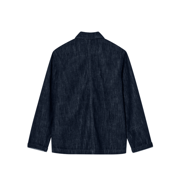 Mos Mosh Gallery Micca Selvedge Jacket Dark Blue Denim - Merchant Menswear
