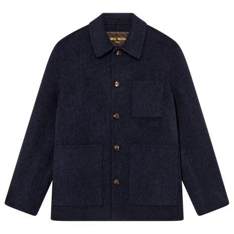 Mos Mosh Gallery Warren Jacket Salute Navy - Merchant Menswear