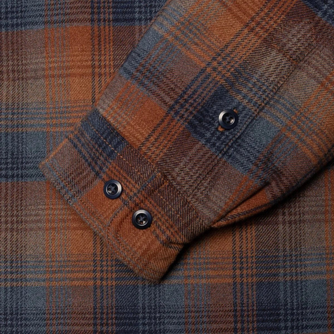 Nudie Jeans Glenn Padded Check Shirt Multi A - Merchant Menswear
