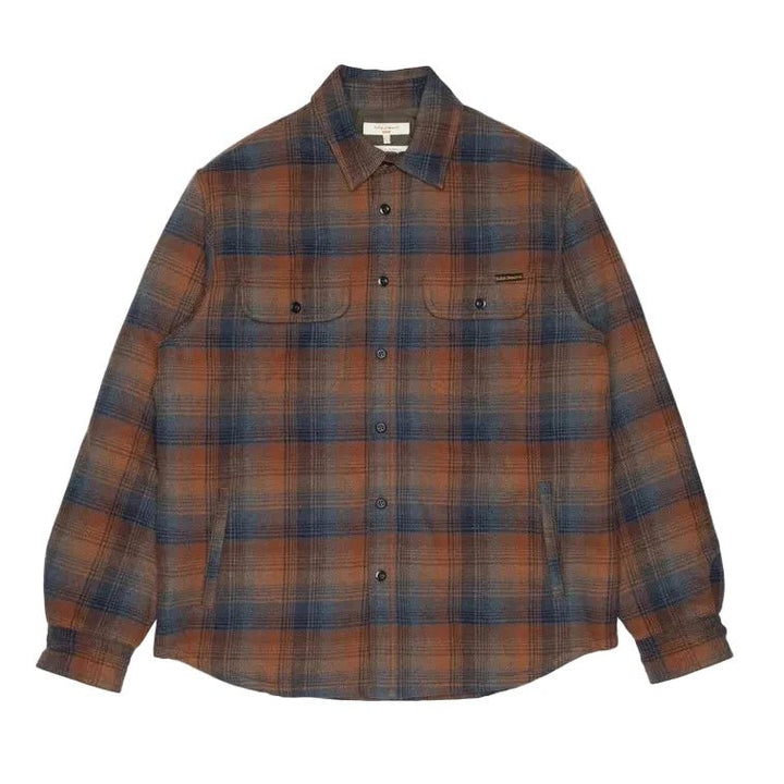 Nudie Jeans Glenn Padded Check Shirt Multi A - Merchant Menswear
