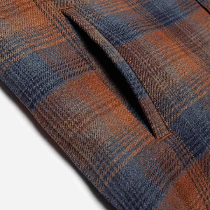 Nudie Jeans Glenn Padded Check Shirt Multi A - Merchant Menswear