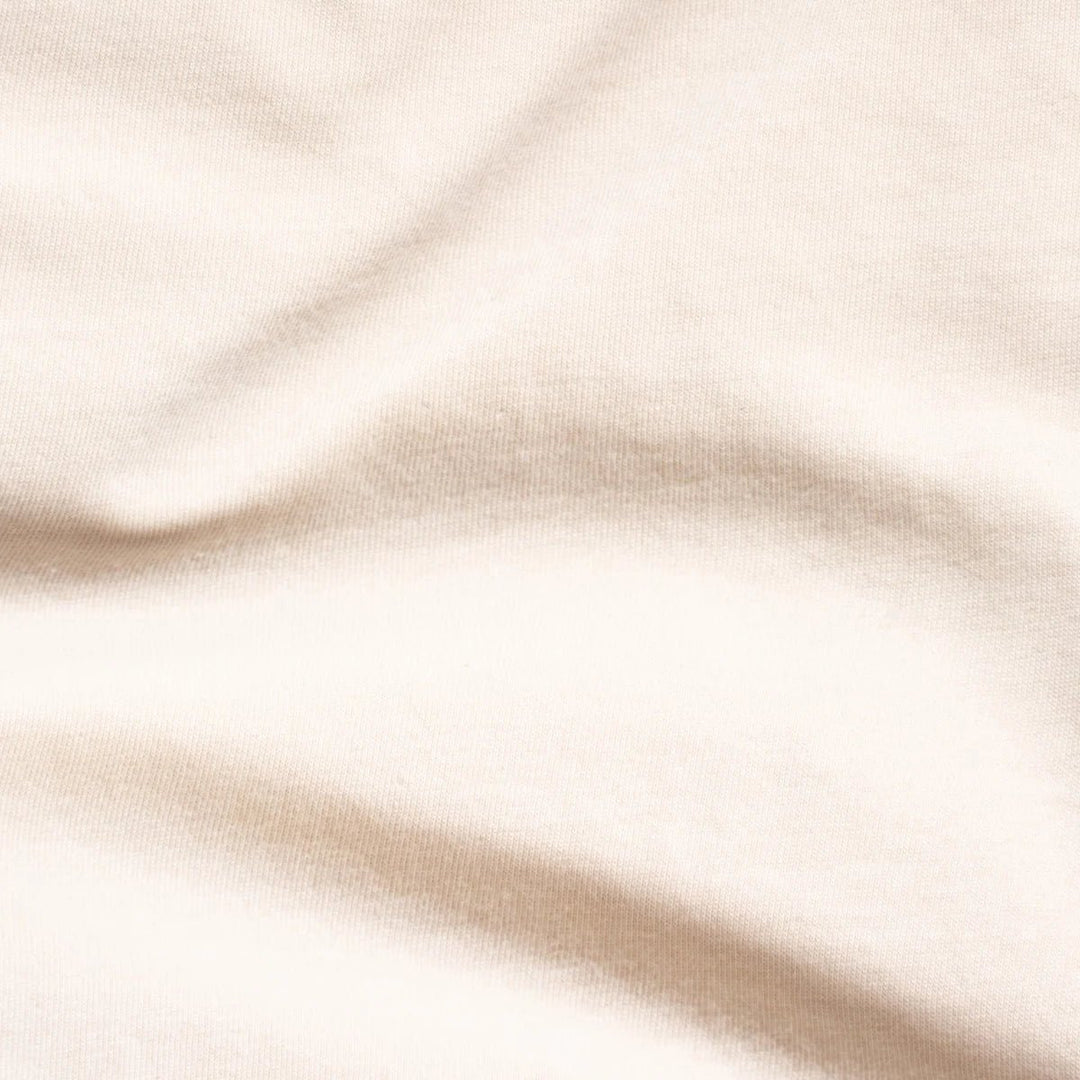 Nudie Jeans Long Sleeve Henley Ecru - Merchant Menswear