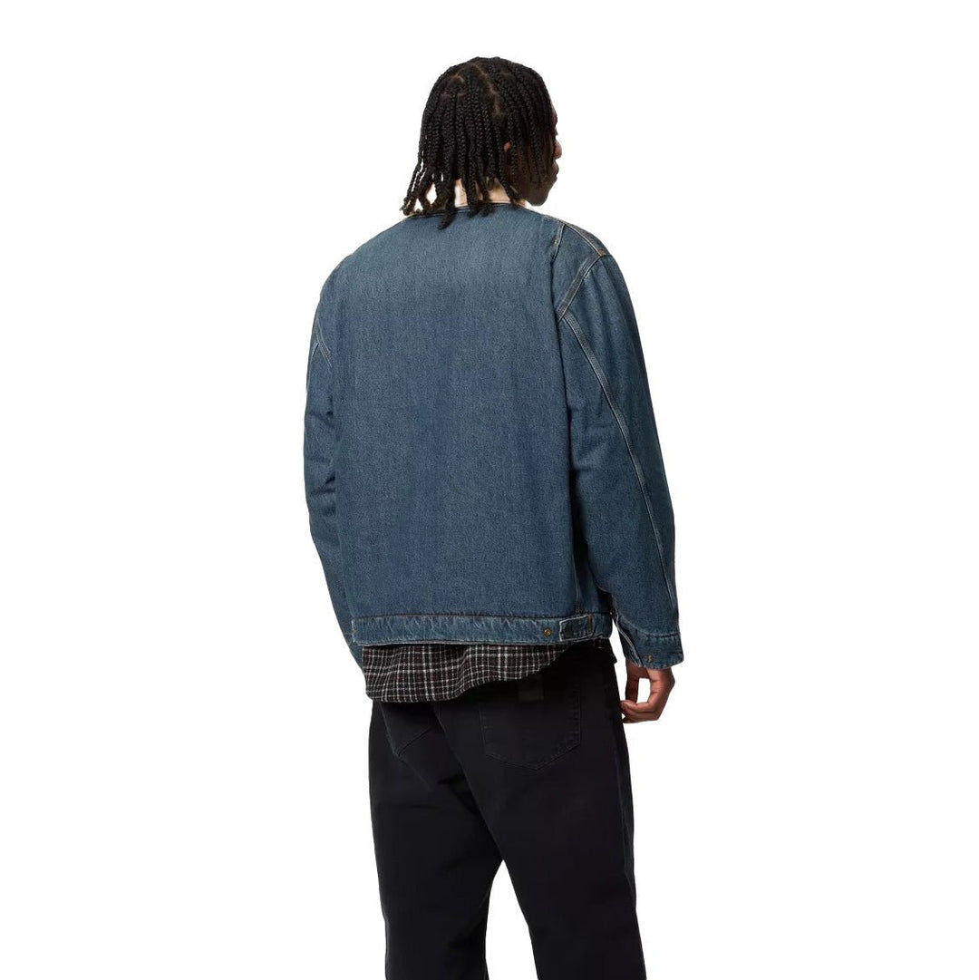 OG Detroit Jacket Blue / Dusty H Brown - Merchant Menswear