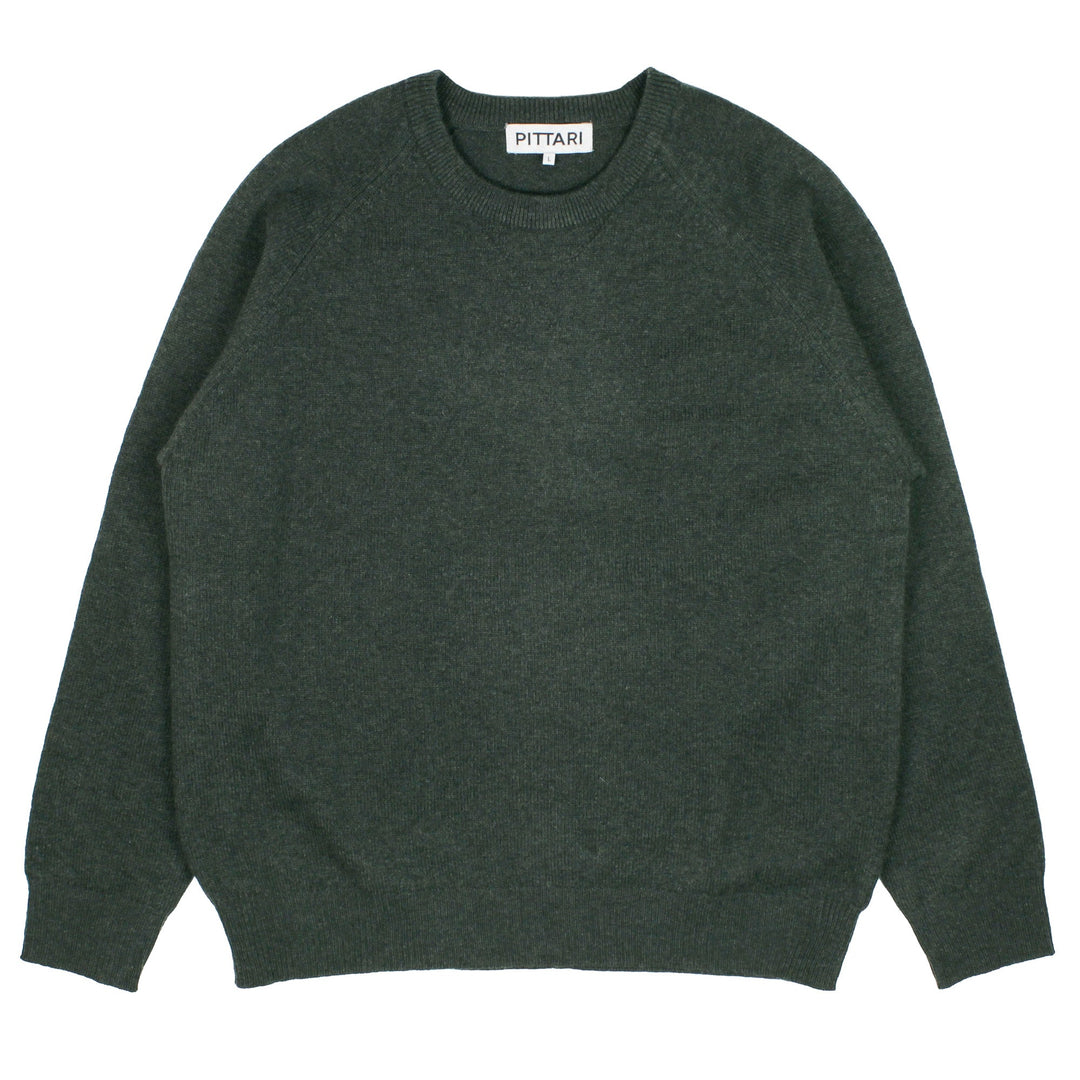 Pittari Knitwear Cross Seaweed - Merchant Menswear