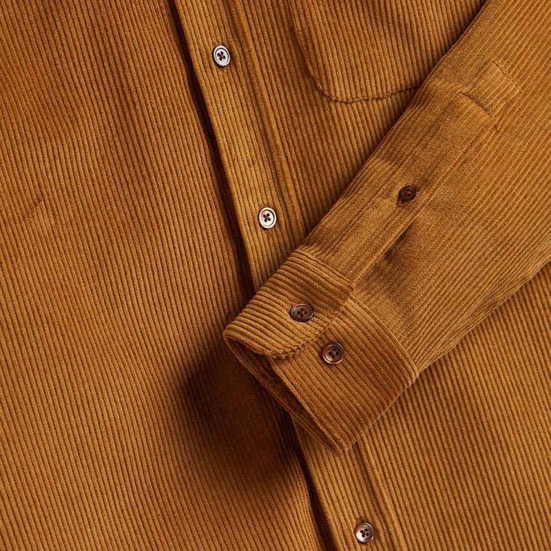 Portuguese Flannel Lobo Prairie Cord Shirt Prairie - Merchant Menswear