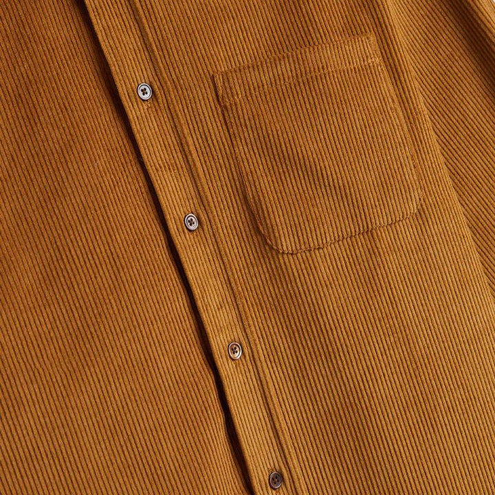 Portuguese Flannel Lobo Prairie Cord Shirt Prairie - Merchant Menswear