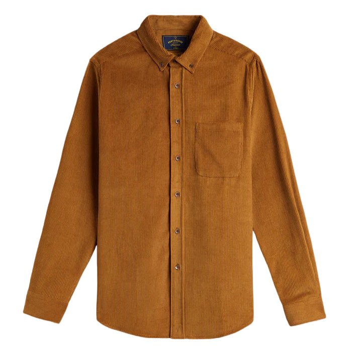 Portuguese Flannel Lobo Prairie Cord Shirt Prairie - Merchant Menswear