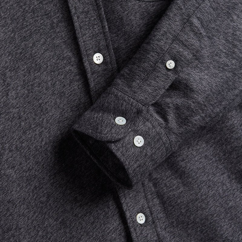 Portuguese Flannel Teca 2.0 Grey Flannel Shirt Grey - Merchant Menswear