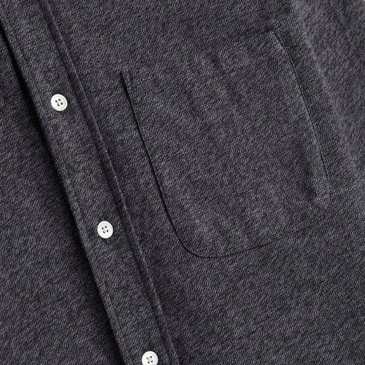 Portuguese Flannel Teca 2.0 Grey Flannel Shirt Grey - Merchant Menswear