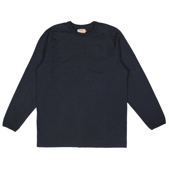 Pua'ena Long Sleeve T-Shirt Blue Graphite - Merchant Menswear