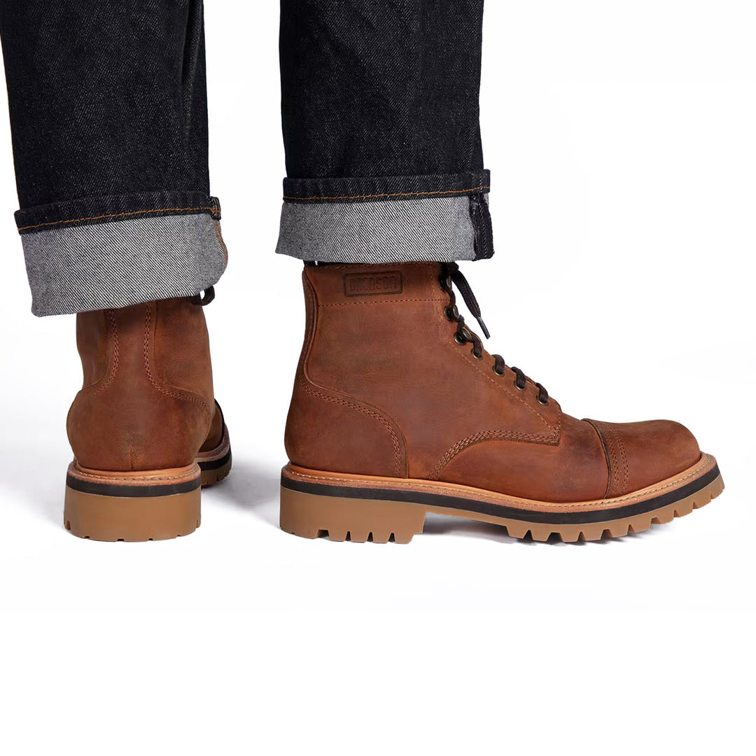 Grenson Radley Waterproof Boot Dark Tan