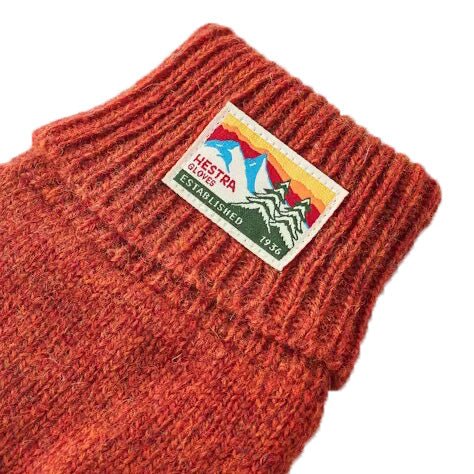 Ragwool Gloves Brick Red - Merchant Menswear