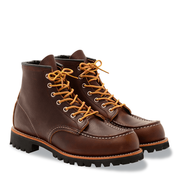 Red Wing Roughneck Moc Toe Work Boots 8146 - Briar Oil Slick - Merchant Menswear