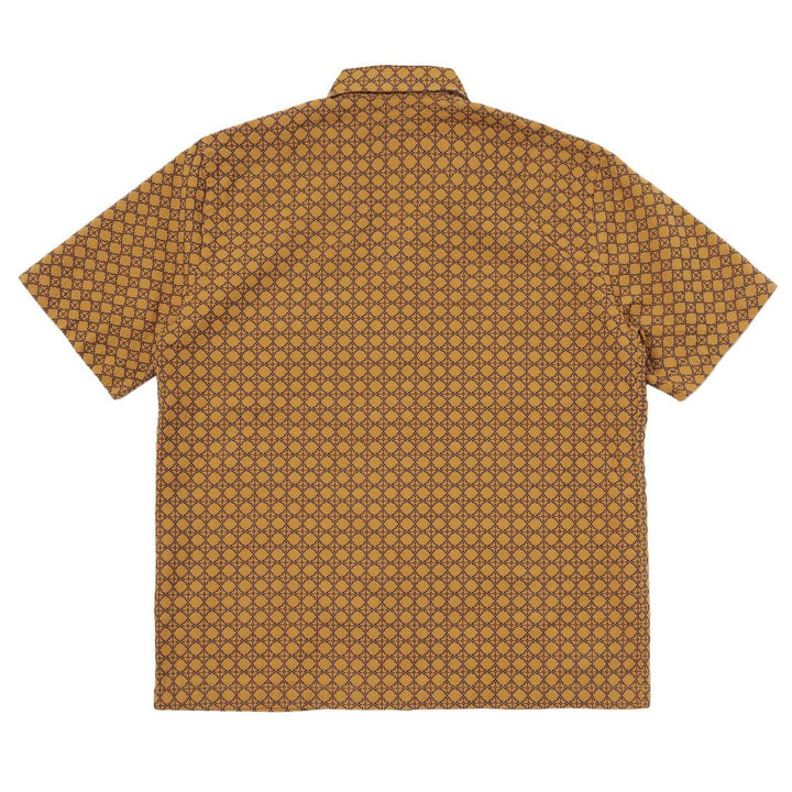 Road Shirt Rhodes Cotton Gold / Navy - Merchant Menswear