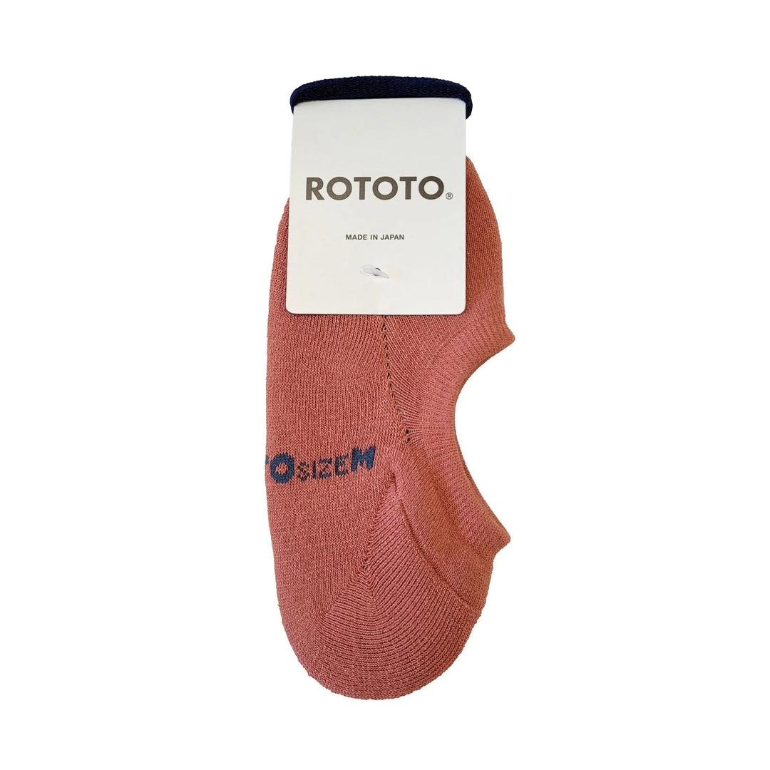 RoToTo Pile Foot Cover Socks Coral - Merchant Menswear