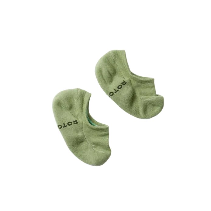 RoToTo Pile Foot Cover Socks light Green - Merchant Menswear