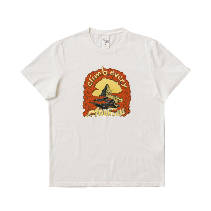 Roy Every Mountain Tee Chalk White - Merchant Menswear