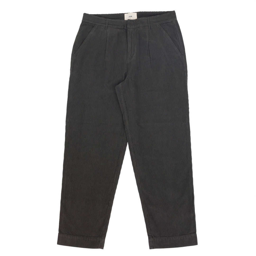 Signal Pant Black Olive Cord - Merchant Menswear