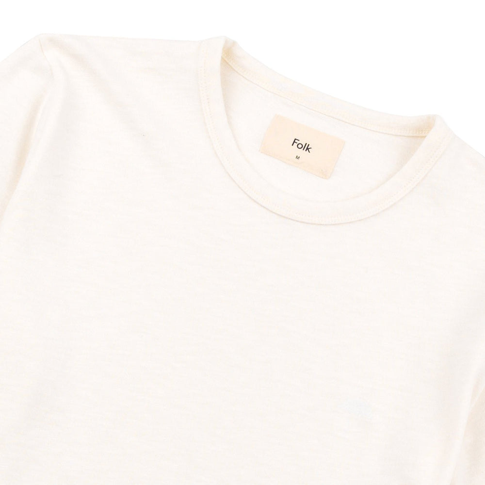 Slub Tee Ecru / Off White - Merchant Menswear