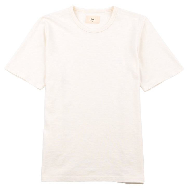 Slub Tee Ecru / Off White - Merchant Menswear